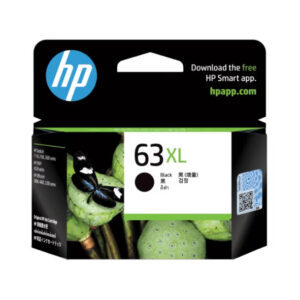 HP 63XL 高打印量黑色原廠墨盒